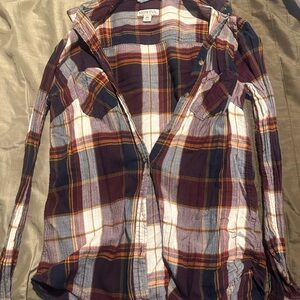 Merona Multicolor Plaid Shirt